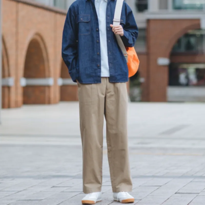 Jw Anderson X UNIQLO Casual Pants Men Beige-2