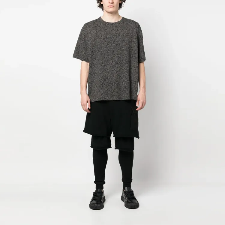 UNDERCOVER Knitted Sweatpants Men Black-1