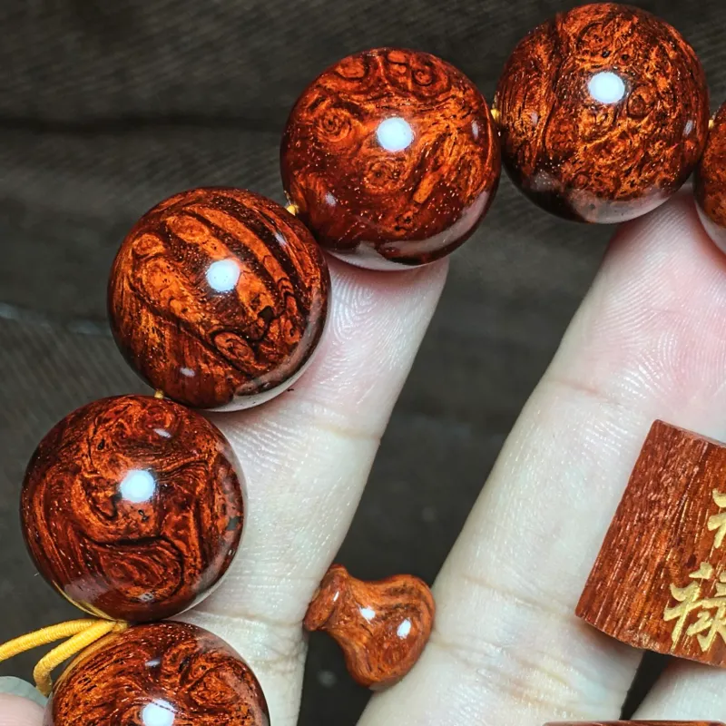 SHUZHUO Rosewood Wooden Bracelets Unisex-4