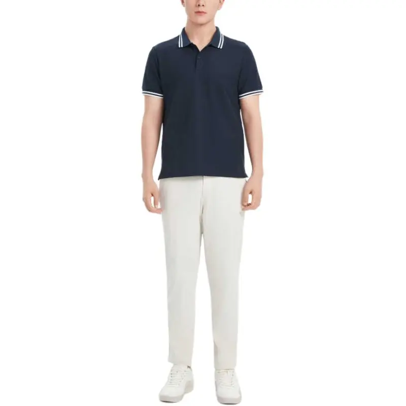 AIGLE Polo Shirt Men's Imperial Dark Blue-2