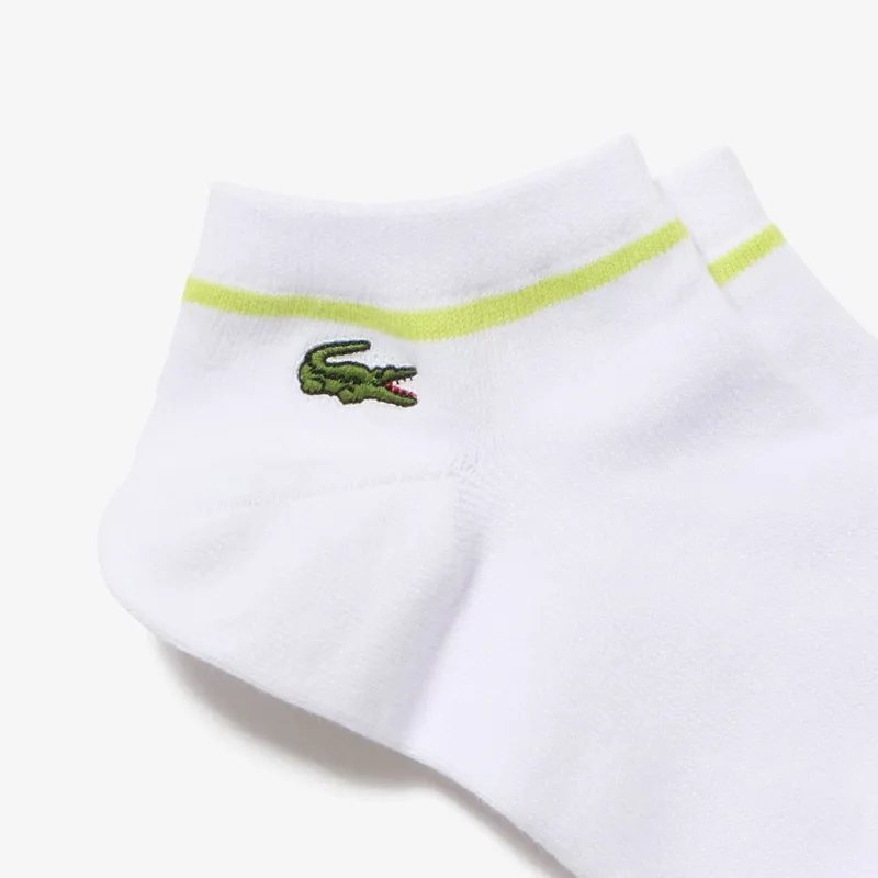 LACOSTE Ankle Socks Men's 1 Pack White-2