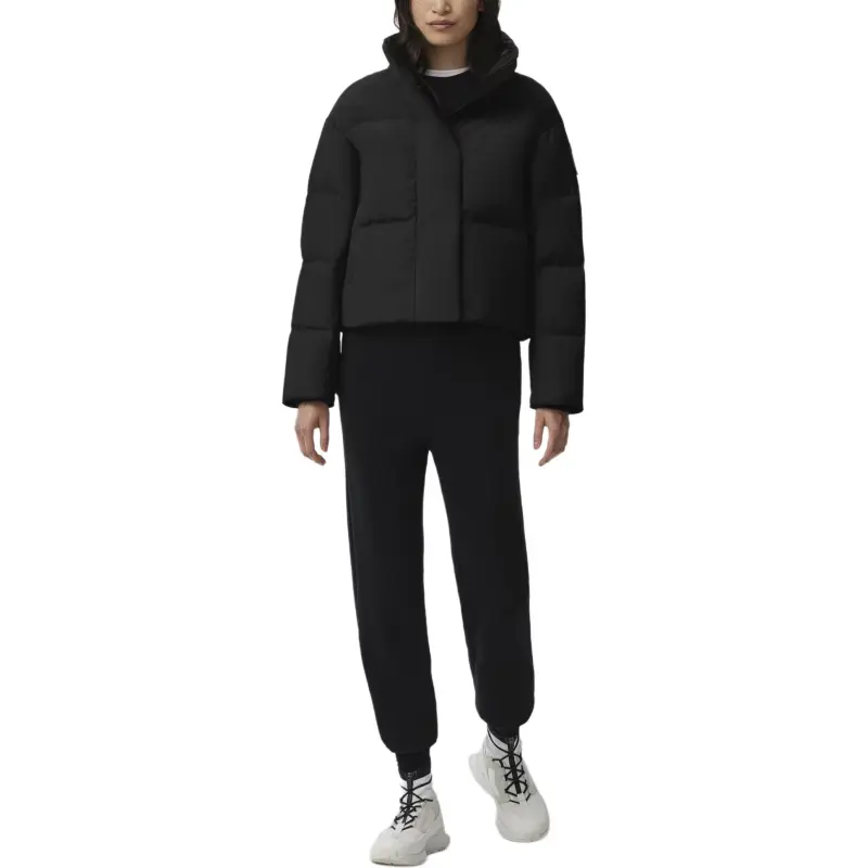 Canada Goose Black Label Grandview Cropped Jacket Black-2