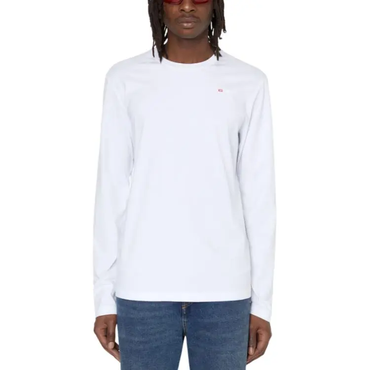 DIESEL T Diegor Long SLeeved Crewneck T Shirt-2