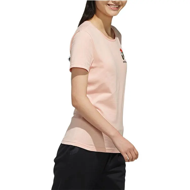 Adidas Neo T Shirt Women's Pink-5