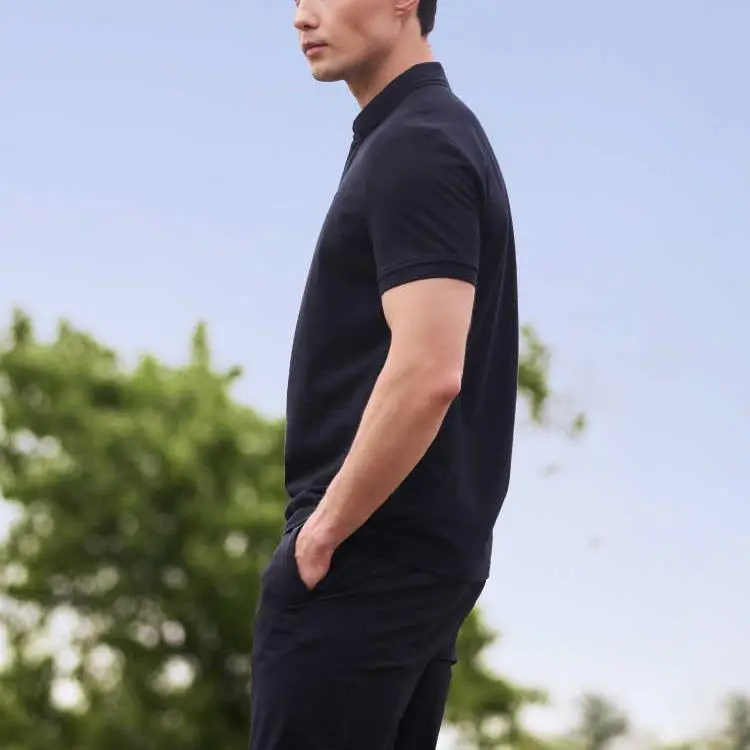 AIGLE Polo Shirts Men Black-2