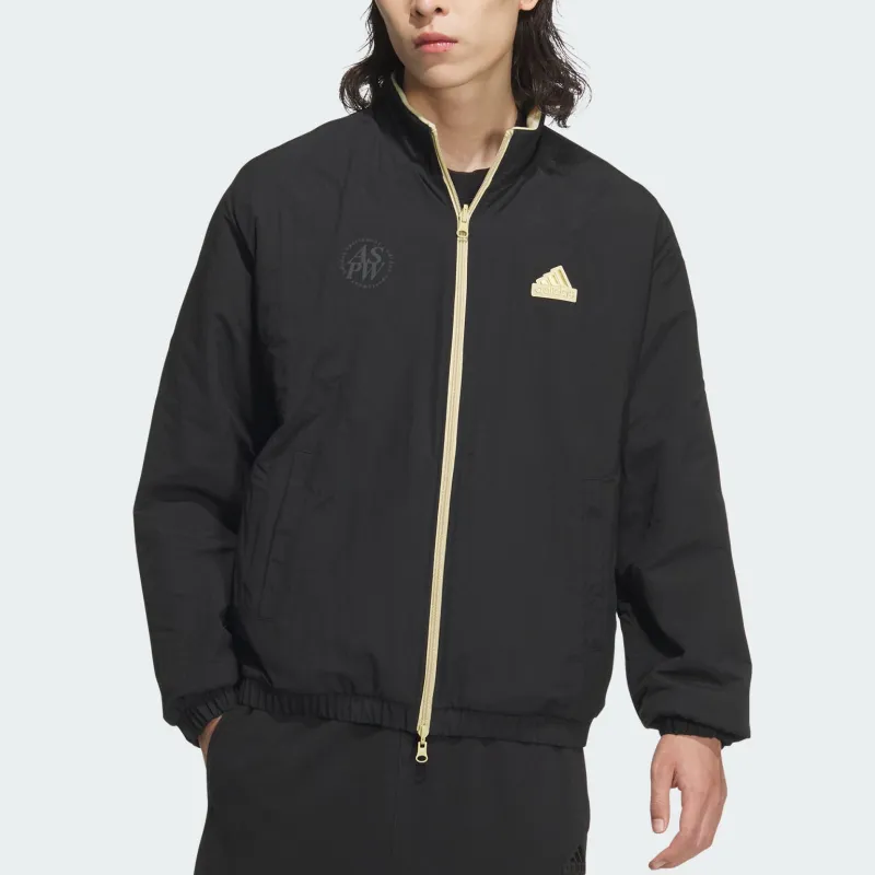 Adidas FW24 Jackets Coats Unisex Sandy Brown/Black-4