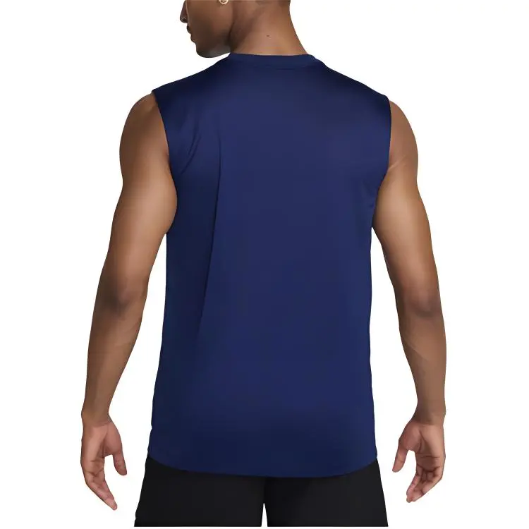 Nike Clothing Tank Tops Men Blue-0