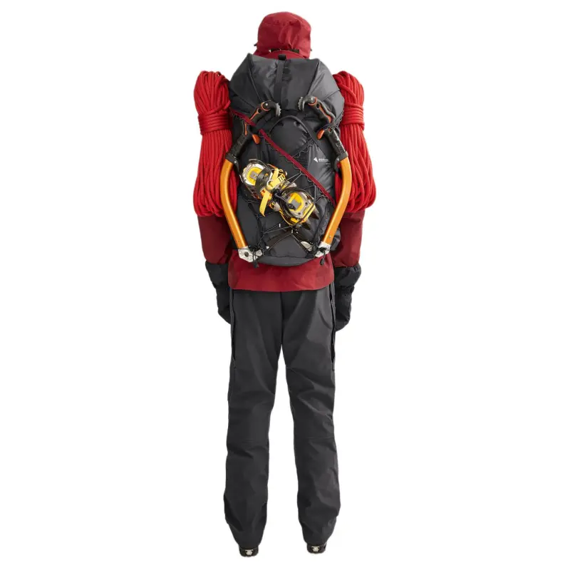 KLATTERMUSEN Polyester Backpack Men's Black-3