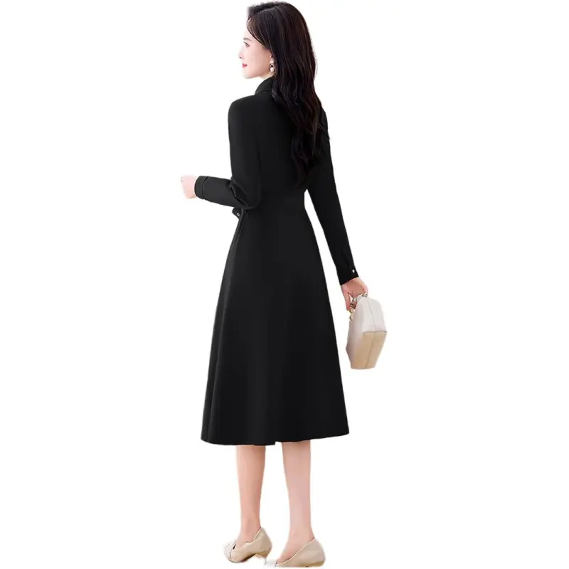 Fele.d Long Sleeved Dress Women's-11