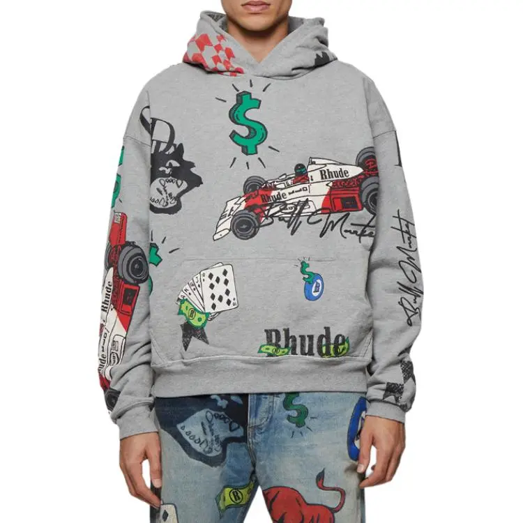 RHUDE Sweatshirt Men's Dark Gray-2