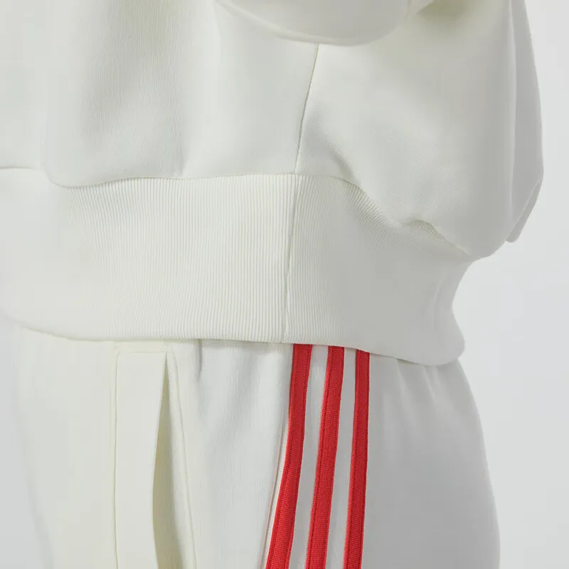 Adidas Sweatshirt Women's Ivory White-5