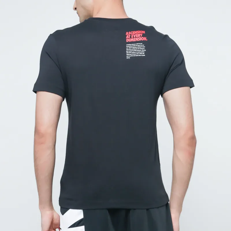 Nike T Shirts Men Black-3