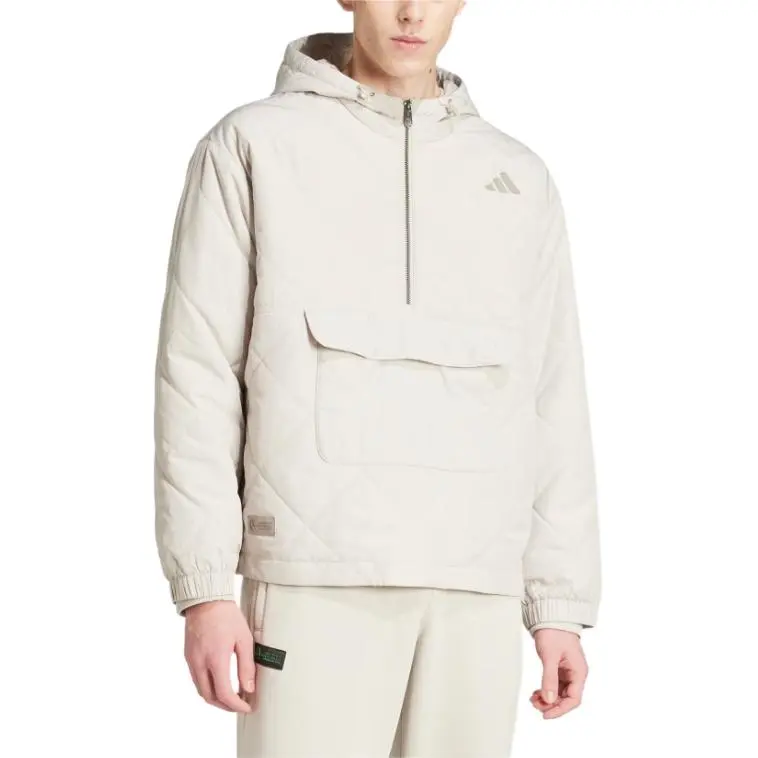 Adidas x MERCEDES-AMG PETRONAS F1 TEAMSWEAT Jacket Men's Beige/Taupe-2