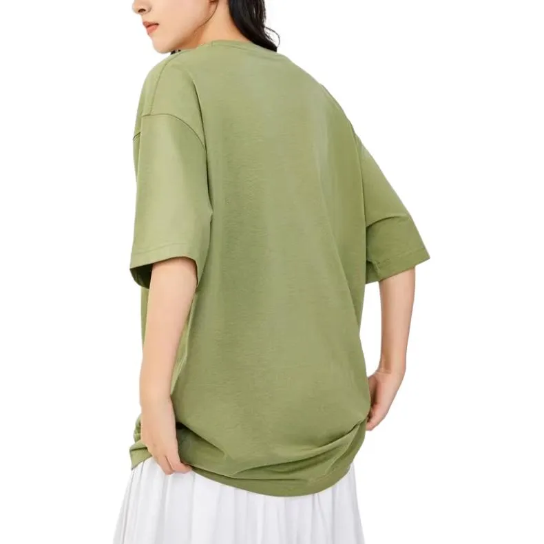 Anta Life Collection T Shirt Men's Gray Pea Green-4