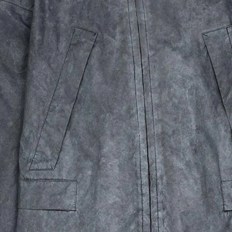 STONE ISLAND Parka Coat Men's Dark Gray-3