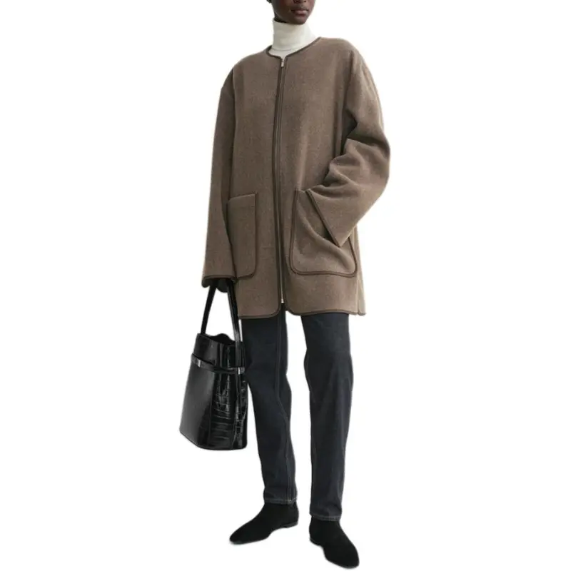 TOTEME Pocket Detailed Zip Up Jacket-1
