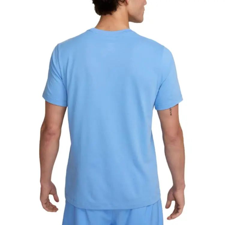 Nike T Shirt Men's University Blue-1