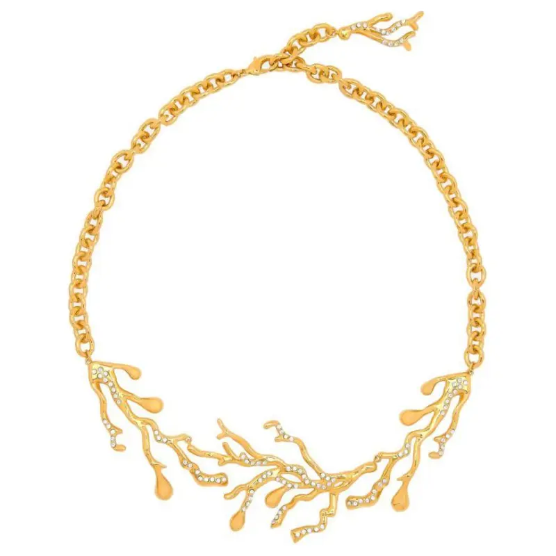 Oscar De La Renta Coral Drops Necklace-1