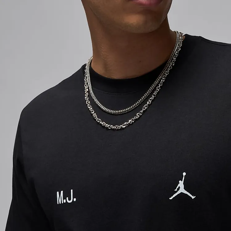 JORDAN Long-sleeve 'BLACK' T-shirt-5