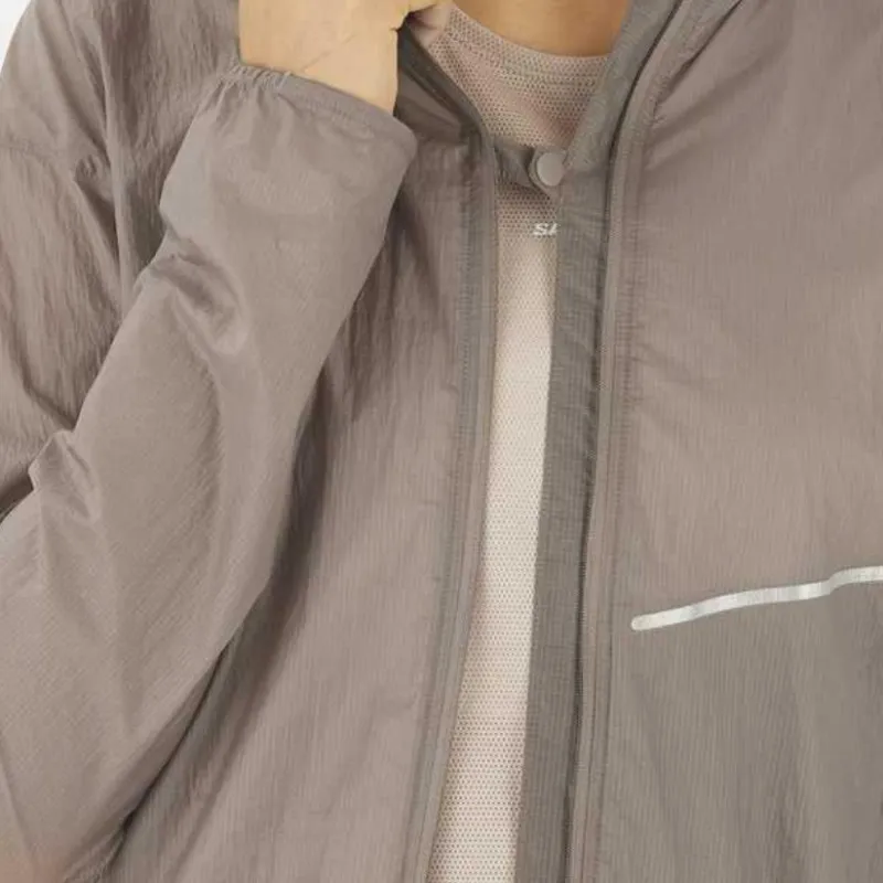 SALOMON SENSE AERO WIND Jacket Women's Iron Gray-4