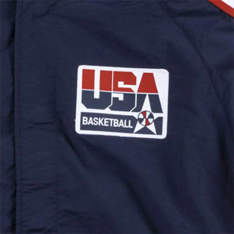 Mitchell Ness Jackets Unisex Navy Blue-2