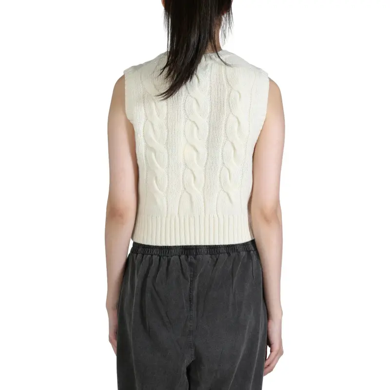 Polo Ralph Lauren Sleeveless Pullover Authentic Cream-1