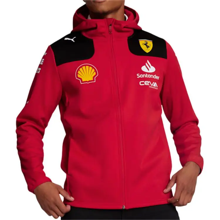 PUMA Scuderia Ferrari 2023 Team Replica Softshell Jacket-4