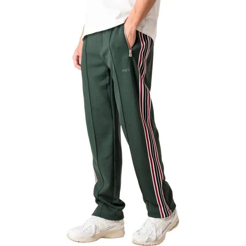 HUGO BOSS FW23 Casual Pants Men's Green-3