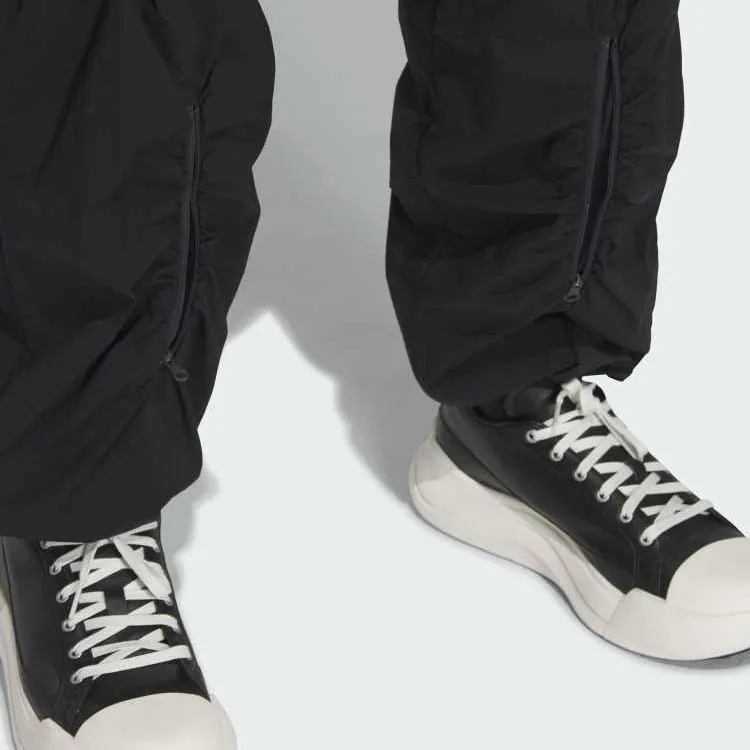 Adidas SS25 Casual Pants Unisex Black Bright White-2