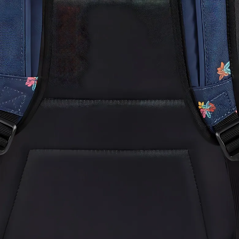 Dakine 25L Backpacks Recycled Polyester Blue With Floral Unisex-3