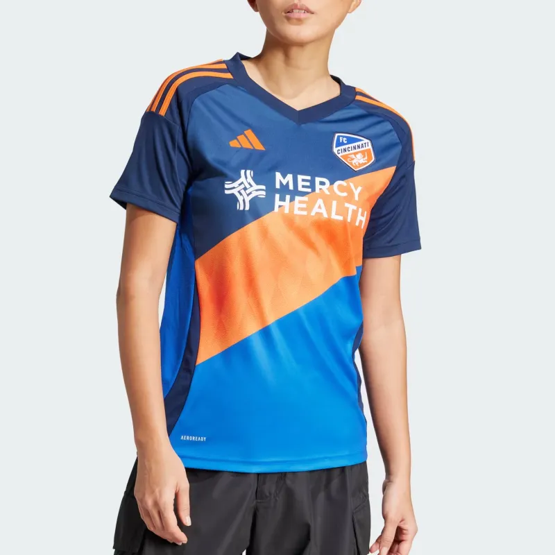 Adidas Free Shipping With AdiClub Fc Cincinnati 25/26 Home Jersey-2