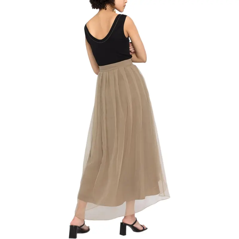 Brunello Cucinelli Embellished Trim Tank Top-3