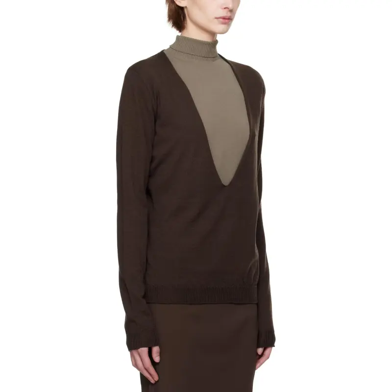 RICK OWENS/RO Sweater Women's Brown-2