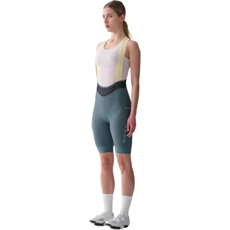 MAAP Level Team Bib Evo Cycling Pants Women's Dark Turquoise-1