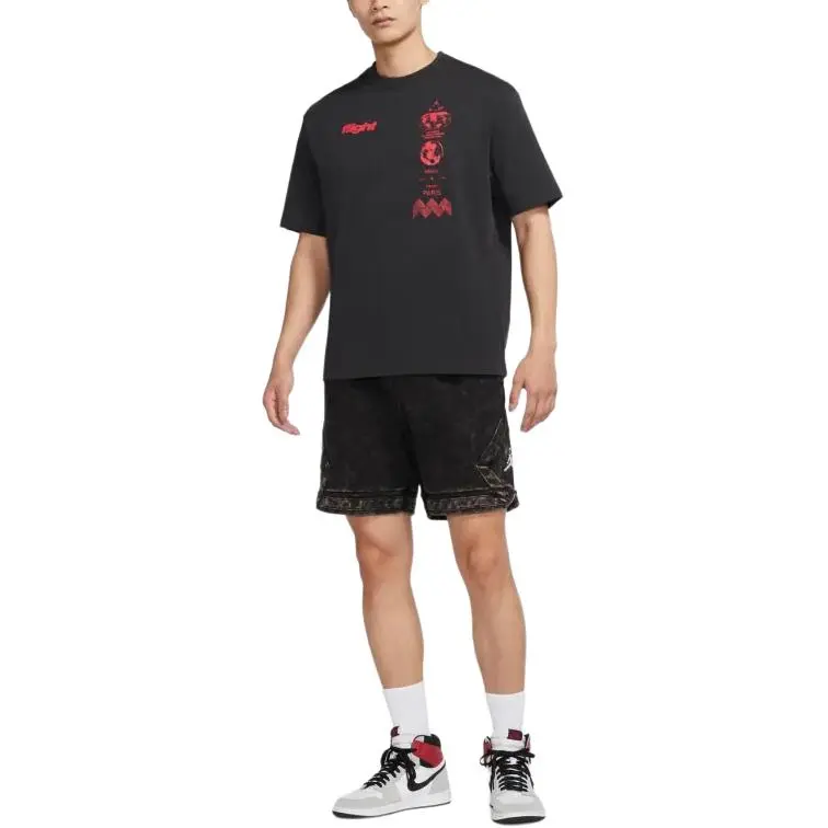 Jordan X Eastside Golf Co Branded T Shirts Men Black-2