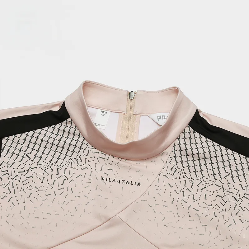 FILA Golf Series Polo Shirt Women's Sweet Pink-2