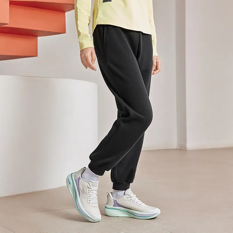 Skechers Sportlife Knitted Sports Pants Men's Carbon Black-3