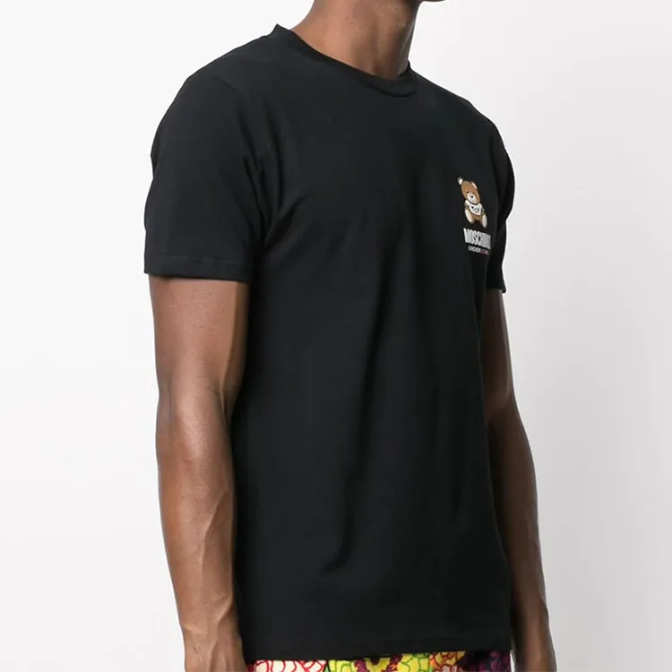MOSCHINO T-Shirts Men Black-3