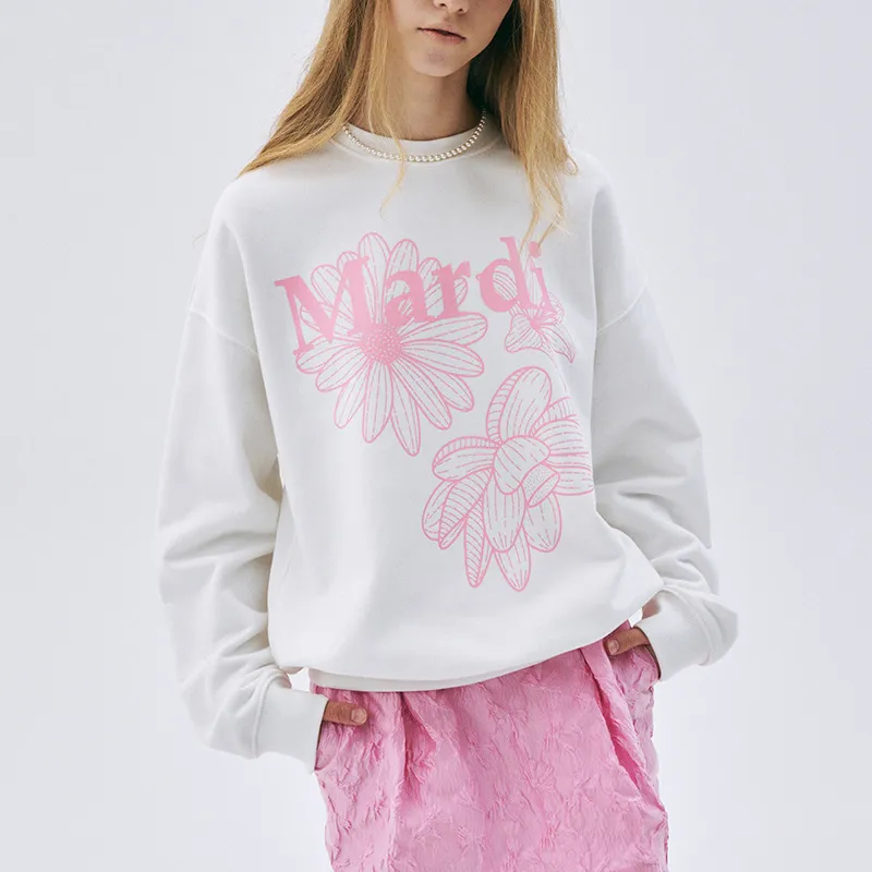 MARDI MERCREDI Logo print Sweatshirt-1