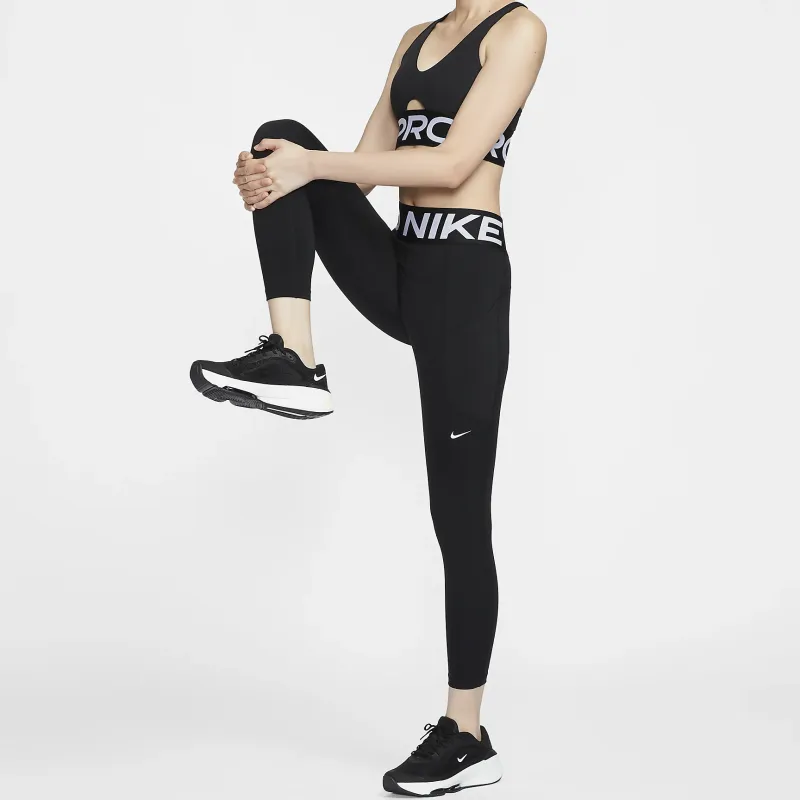 Nike Pro Sports Pants Women's Black/White-4