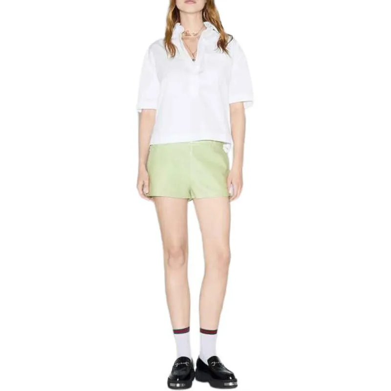 GUCCI Logo embossed Poplin Shirt-1