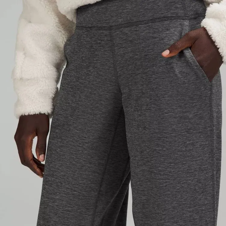 Lululemon Align™ Series High Rise Wide Leg Pant Casual Pants Women's Mixed Color Graphite Gray-3