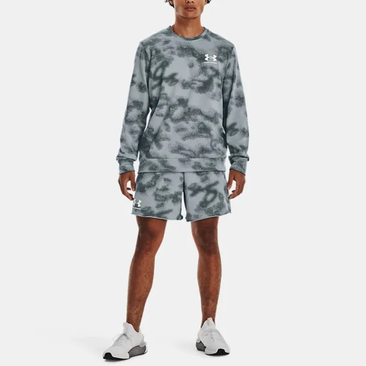 Under Armour Sweatshirts Men Harbor Blue-2