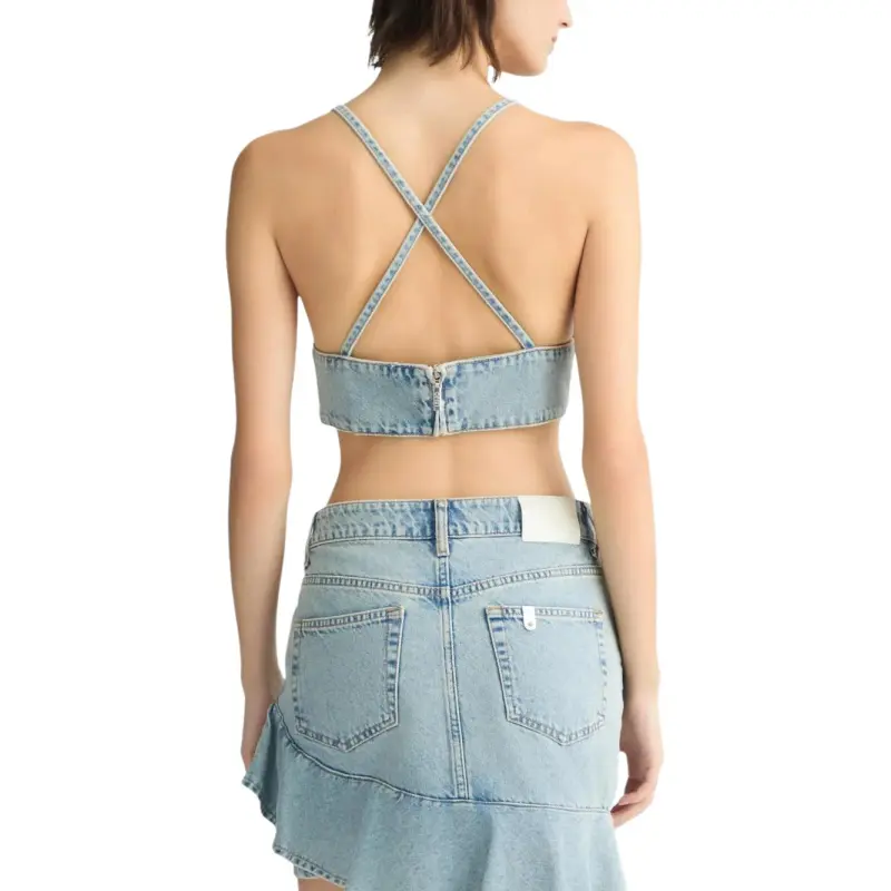 LIU·JO UOMO Camisole Women's Light Blue-1