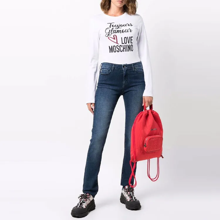 LOVE MOSCHINO T Shirts Women's White-1