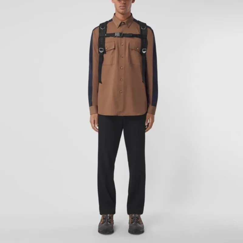 Burberry FW21 Shirt Men's Warm Peach-2
