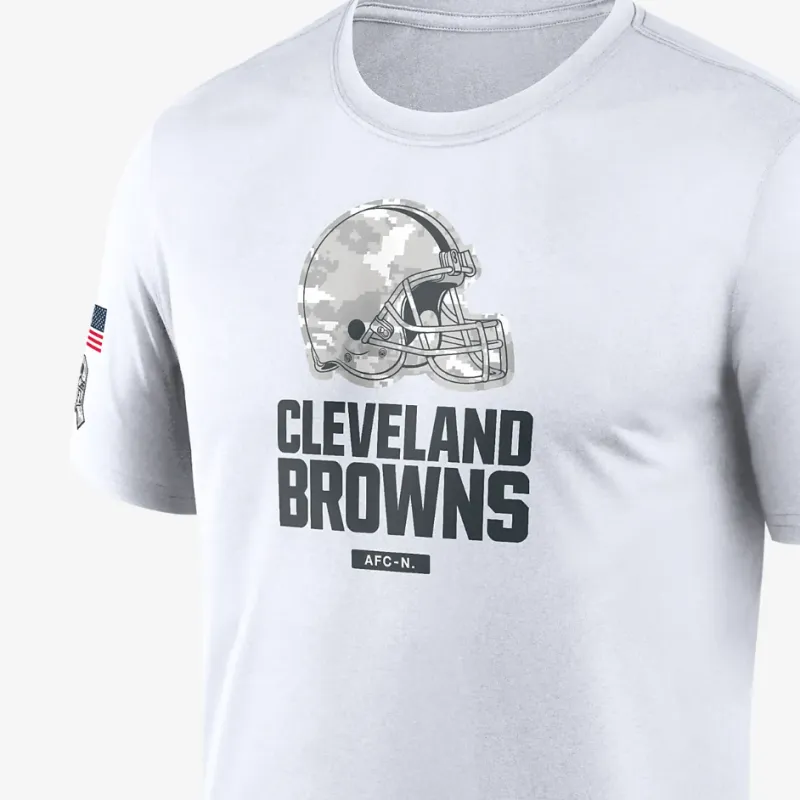 Nike Cleveland Browns Salute To Service Primary Edge Legend Men's Nike Dri FIT Nfl T Shirt-3