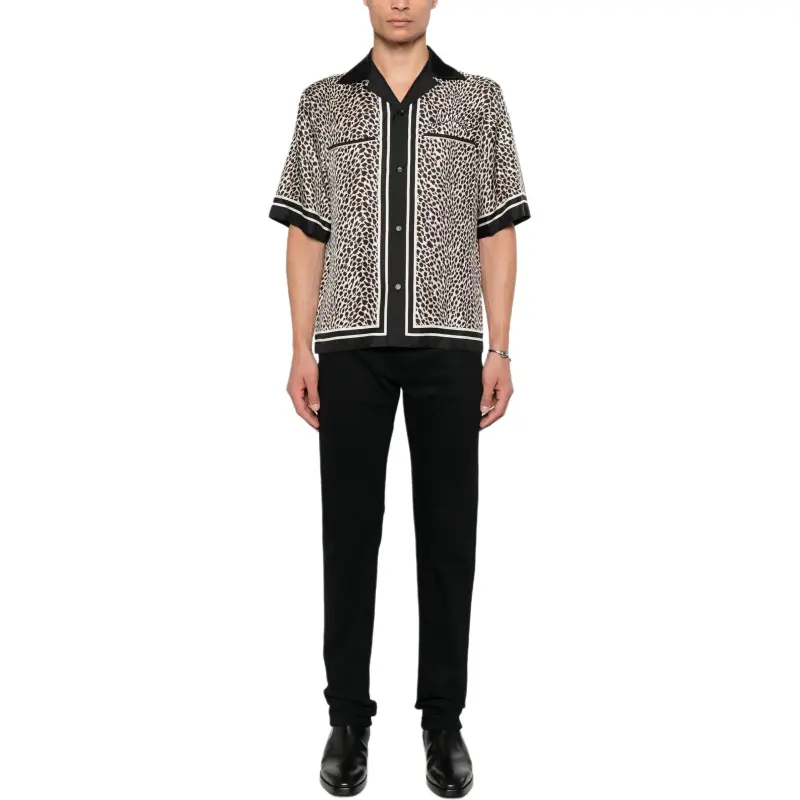 VERSACE JEANS COUTURE Logo Patch Skinny Trousers-6