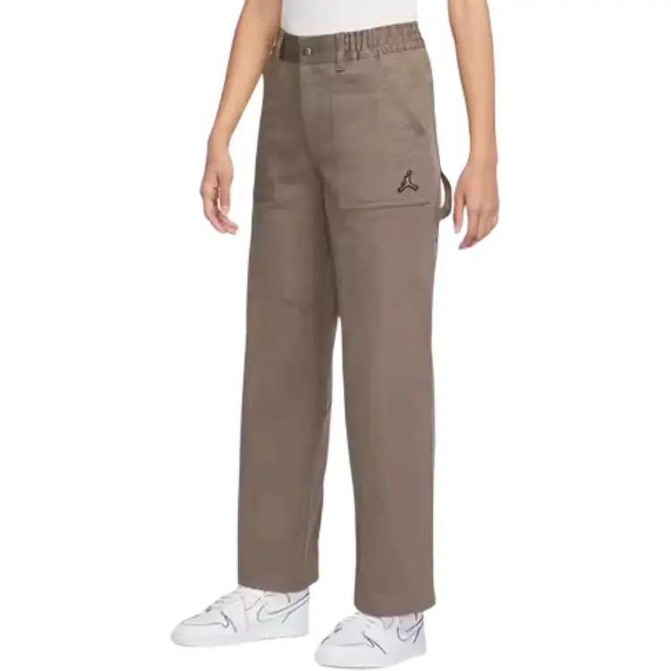 Jordan Casual Pants Women's Olive Gray-4