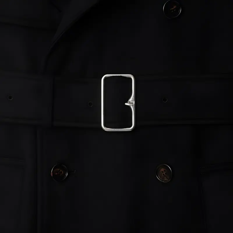 Burberry Trench Coat Women's Black-5
